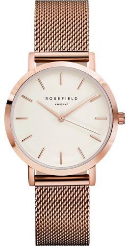 ROSEFIELD THE TRIBECA WHITE - ROSE GOLD / 33MM