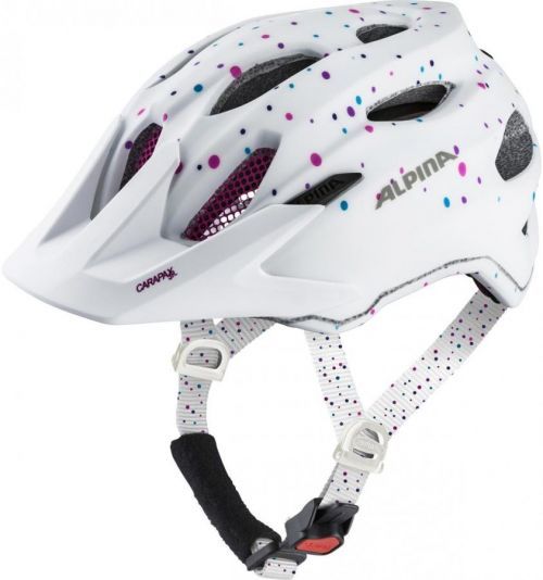 Alpina Carapax jr. - white polka dots 51-56