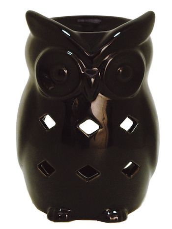 Sova - aromalampa černá Drake 20 ml