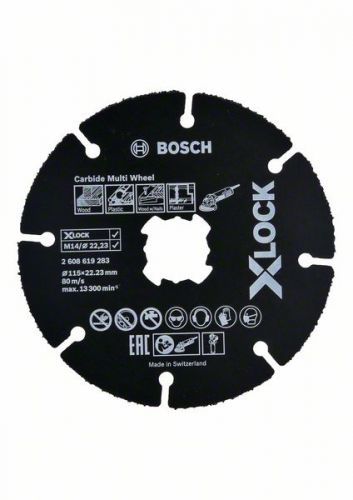 Řezný kotouč rovný Bosch Accessories 2608619283 Průměr 115 mm 1 ks
