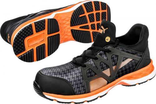 Bezpečnostní obuv ESD S1P PUMA Safety RUSH 2.0 MID 633870-46, vel.: 46, černá, oranžová, 1 pár