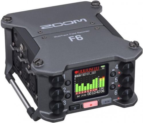 Audio rekordér Zoom F6, černá