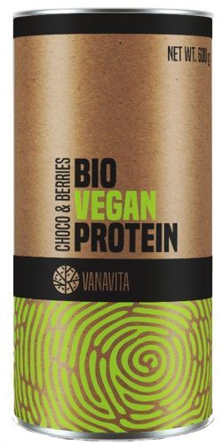 VanaVita Bio Vegan Protein 600 g banana strawberry