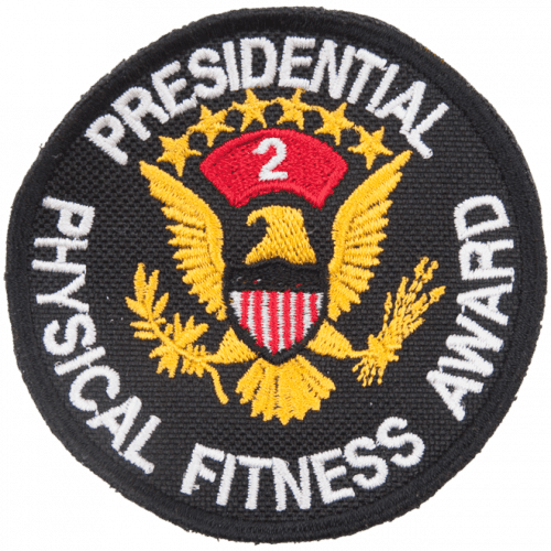 Nášivka: PRESIDENTIAL PHYSICAL FITNESS AWARD