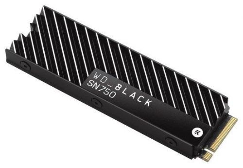 Interní SSD disk NVMe/PCIe M.2 500 GB Western Digital Black™ SN750 High-Performance Gaming Heatsink Retail WDS500G3XHC PCIe 3.0 x4