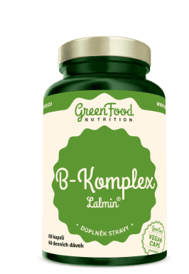 GREENFOOD NUTRITION B-Complex Lalmin® 60 kapslí