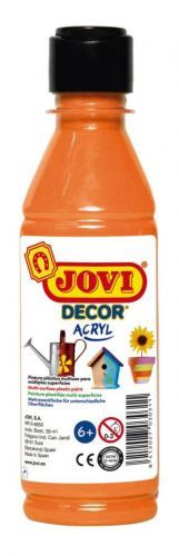 JOVI DECOR - akrylová barva 250ml oranžová