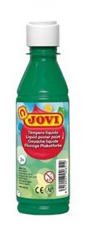 JOVI temperová barva 250ml v lahvi tmavě zelená