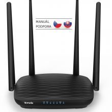 TENDA AC5 WiFi AC Router 1200Mb/s, VPN server/klient, WISP, Universal Repeater, 4x5dBi antény (AC5)