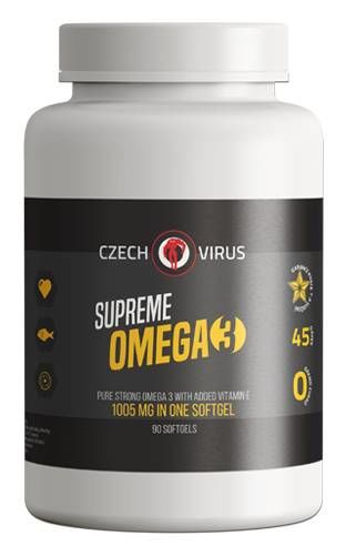Czech Virus Supreme Omega 3 90 kapslí
