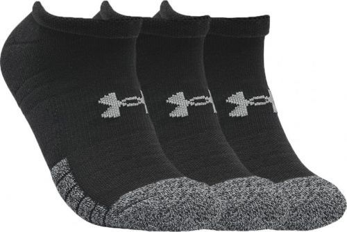 Under Armour HeatGear No Show Socks 3-Pack 1346755-001 Velikost: 36-41