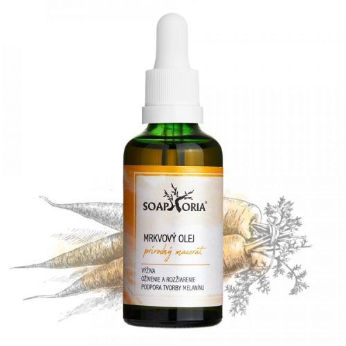 Soaphoria Mrkvový 50ml s pipetou - Organický kosmetický olej