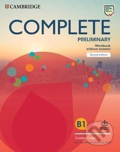 Complete Preliminary Second edition Workbook without answers with Audio Download