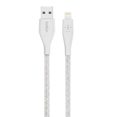 BELKIN DuraTek Plus Lightning na USB-A 3m, bílý (F8J236bt10-WHT)