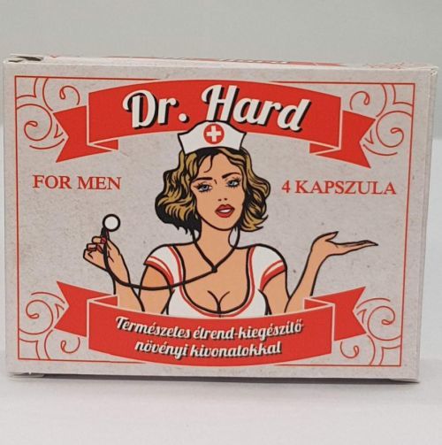 Dr. Hard for men - Natural Nutrition Supplements for Men (4pcs)