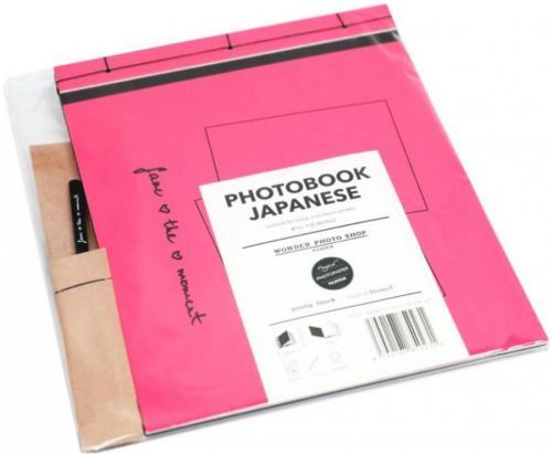 FUJIFILM INSTAX JAPANESE album na fotografie - růžovo-černé