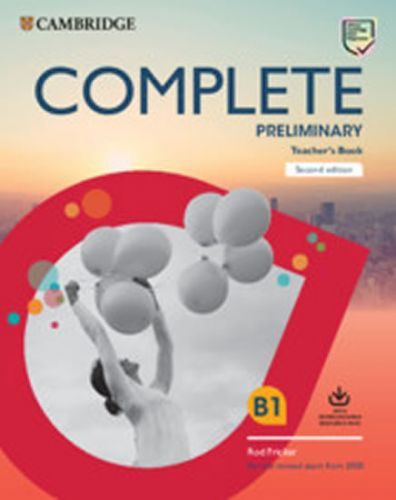 Complete Preliminary Second edition Teacher's Book with Downloadable Resource Pack (Class Audio and Teacher's Photocopiable Worksheets)