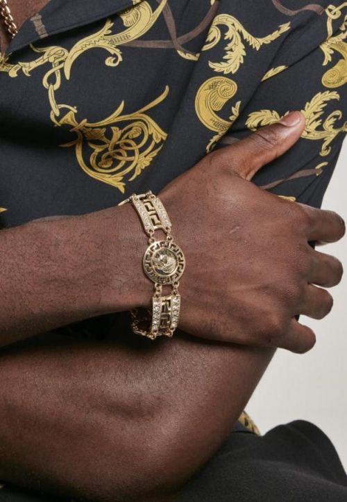 Fancy Bracelet gold L/XL