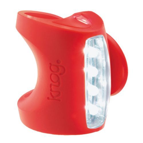 Blikačka KNOG Skink červená LED - bílá Knog