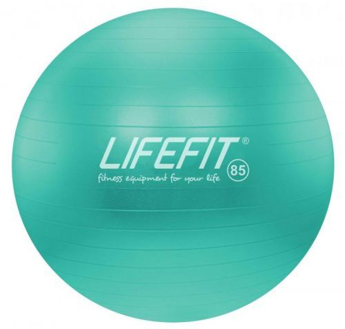 Gymnastický míč LIFEFIT ANTI-BURST 85 cm, tyrkysový Lifefit