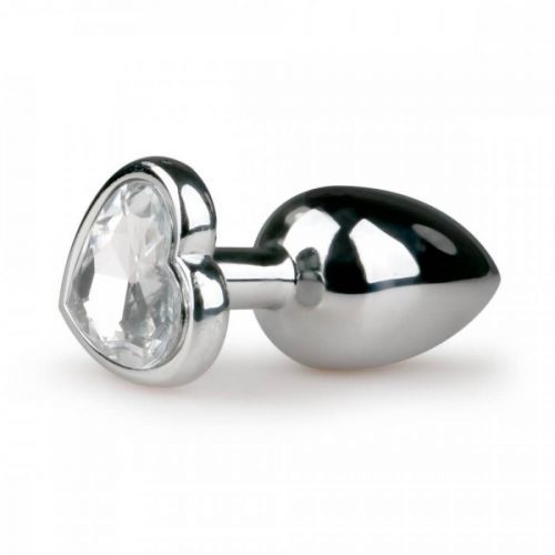 Metal Butt Plug (2,5cm) - silver