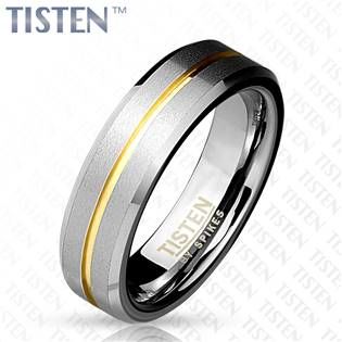 Spikes USA Dámský snubní prsten Tisten - velikost 62 - TIS0008-6-62