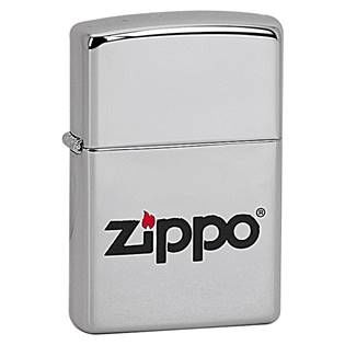 ZIPPO® ZIPPO Zippo Logo LC - benzínový zapalovač - 22730