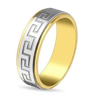 Šperky4U OPR0011 Dámský ocelový snubní prsten - velikost 50 - OPR0011-6-50