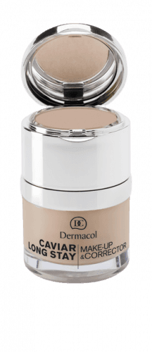 Dermacol Dlouhotrvající make-up s výtažky z kaviáru a zdokonalovací korektor (Caviar Long Stay Make-Up & Corrector) 30 ml 1.5 Sa Dermacol