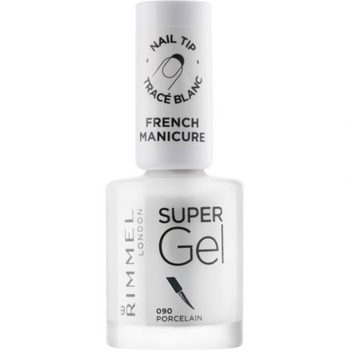 Rimmel Gelový lak na nehty pro francouzskou manikúru (Super Gel French Manicure) 12 ml 090 Porcelain Rimmel