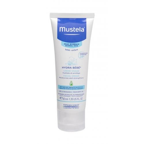 Mustela Hydra Bébé® Facial Cream hydratační pleťový krém pro děti od narození 40 ml pro děti