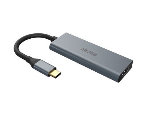 AKASA - externí USB hub - USB type-C s  HDMI (AK-CBCA19-18BK)