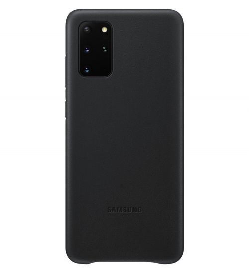 Kožený zadní kryt Samsung Galaxy S20 Pro Black