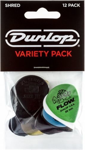 Dunlop PVP118 Shred Guitar Pick Variety 12 Pack