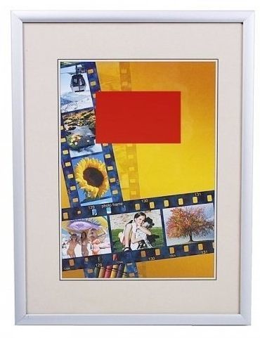 CODEX rám 50x60, hliník stříbrná