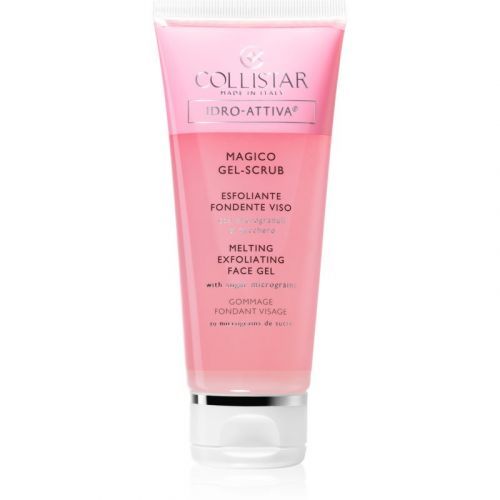 Collistar Idro-Attiva Melting Exfoliating Face Gel jemný peeling s cukrovými mikročástečkami 100 ml pro ženy