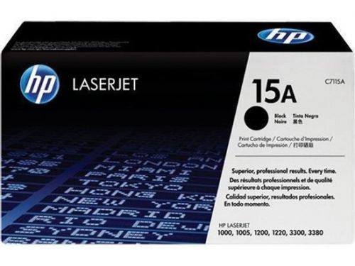 HP originální toner C7115A, black, 2500 str., HP 15A, HP LaserJet 1000, 1200, 1200n, 1220, 3300mfp, 3320mfp