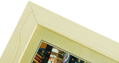 CODEX rám SLS 50x70 dřevo, slonová kost