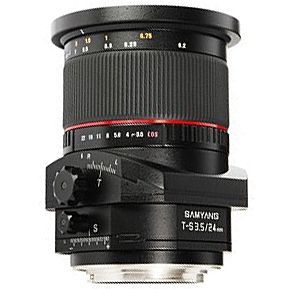 SAMYANG 24 mm f/3,5 Tilt-Shift ED AS UMC pro Canon EF