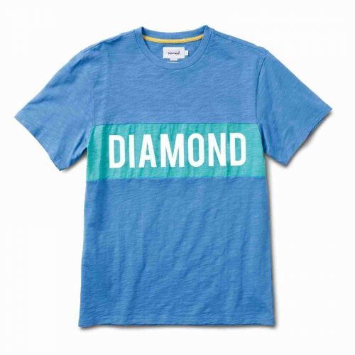 triko DIAMOND - Elliot Tee Blue (BLU) velikost: M