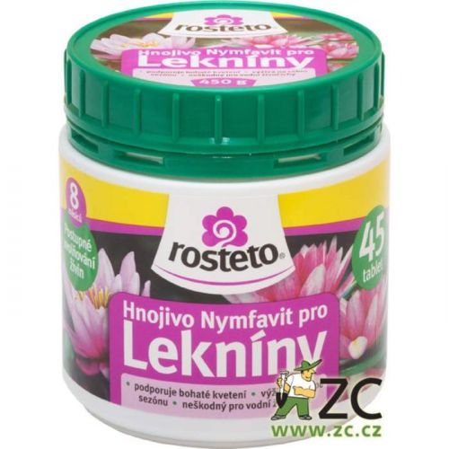 Nymfavit hnojivo na lekníny ROSTETO 450 g