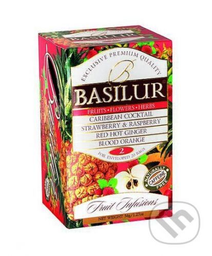 Čaj Basilur Fruit Infusions Vol.II 20x1,8g