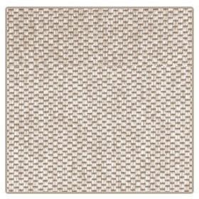 Vopi koberce Kusový koberec Nature světle béžový čtverec - 80x80 cm Béžová