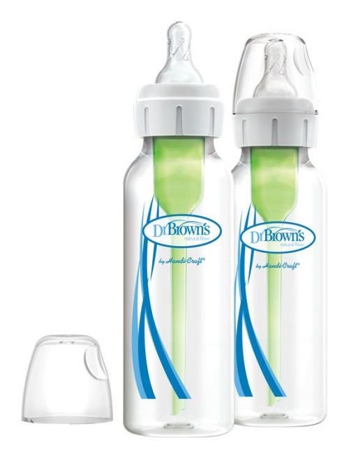 DR.Brown's Láhev antikolik Options+ úzká plast V003580 2x250 ml