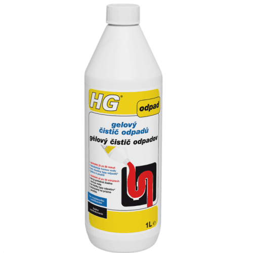 HG gelový čistič odpadů 1000 ml, HGGCO