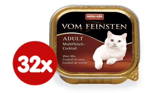 Animonda paštika ADULT multimasový koktejl pro kočky 32x100 g