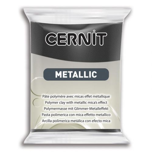 CERNIT METALLIC 56g - černá hematite