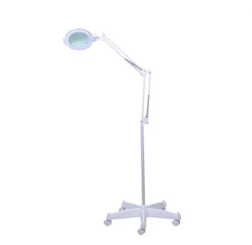 Kosmetická lampa s lupou a se stojanem