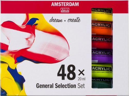 Amsterdam Standard Series Acrylics Set 48 x 20 ml