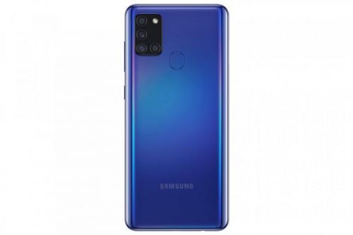 Kryt baterie Samsung Galaxy A21s blue (Service Pack)
